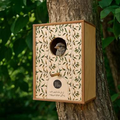 جعبه آشیانه؛ هدیه‌ای  برای طبیعت