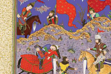 پازل مینیاتور: روایت رستم و اسفندیار